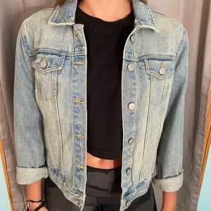 Brandy Melville Light Wash Denim Jacket